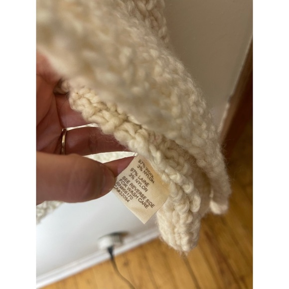 Free People Cream Long Wool Sleeveless Sweater - Picture 7 of 7